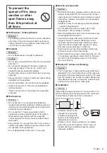 Preview for 7 page of Panasonic TX-55HZ1500B Operating Instructions Manual