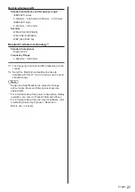 Preview for 27 page of Panasonic TX-55HZ1500B Operating Instructions Manual