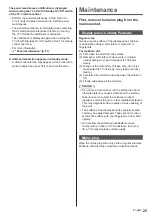 Preview for 25 page of Panasonic TX-55HZ1500E Operating Instructions Manual