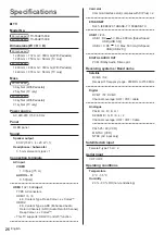 Preview for 26 page of Panasonic TX-55HZ1500E Operating Instructions Manual