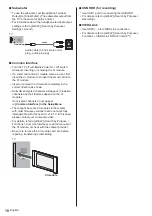 Preview for 18 page of Panasonic TX-55HZC2004 Operating Instructions Manual