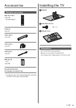 Preview for 9 page of Panasonic TX-55HZW2004 Operating Instructions Manual