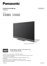 Preview for 29 page of Panasonic TX-55HZW2004 Operating Instructions Manual