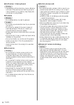 Preview for 8 page of Panasonic TX-55JZ2000B Operating Instructions Manual