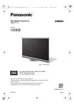 Preview for 1 page of Panasonic TX-55LZ2000B Operating Instructions Manual