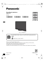 Preview for 1 page of Panasonic TX-55MZ2000E Operating Instructions Manual