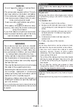 Preview for 4 page of Panasonic TX-65CW324 Operating Instructions Manual