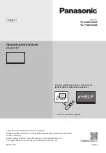 Panasonic TX-65EZ1002B Operating Instructions Manual preview