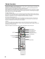 Preview for 20 page of Panasonic TX-66PW60A Operating Instructions Manual