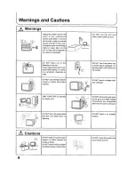 Preview for 4 page of Panasonic TX-68KP150Z Operating Instructions Manual