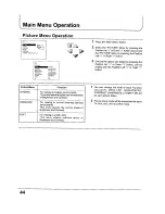 Preview for 44 page of Panasonic TX-68KP150Z Operating Instructions Manual