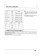 Preview for 45 page of Panasonic TX-68KP150Z Operating Instructions Manual