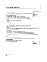 Preview for 48 page of Panasonic TX-68KP150Z Operating Instructions Manual