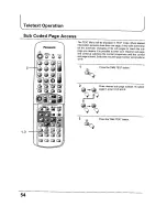 Preview for 54 page of Panasonic TX-68KP150Z Operating Instructions Manual