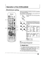 Preview for 55 page of Panasonic TX-68KP150Z Operating Instructions Manual