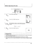 Preview for 9 page of Panasonic TX-68P150Z Operating Instructions Manual