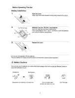 Preview for 4 page of Panasonic TX-68P82Z Operating Instructions Manual