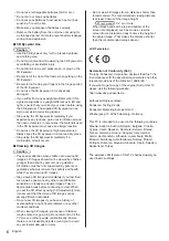 Preview for 6 page of Panasonic TX-85X940E Operating Instructions Manual