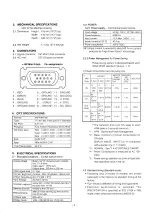 Preview for 5 page of Panasonic TX-D1733 Series Service Manual