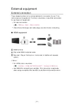 Preview for 21 page of Panasonic TX-L24XW6 Ehelp