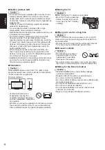 Preview for 4 page of Panasonic TX-L32E6E Operating Instructions Manual