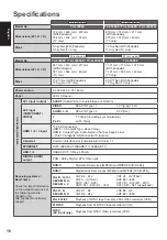 Preview for 16 page of Panasonic TX-L32E6E Operating Instructions Manual