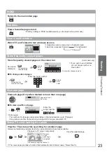 Preview for 23 page of Panasonic TX-L32S10BA Operating Instructions Manual