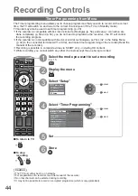 Preview for 44 page of Panasonic TX-L32S10BA Operating Instructions Manual