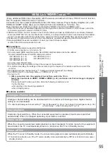 Preview for 55 page of Panasonic TX-L32S10BA Operating Instructions Manual