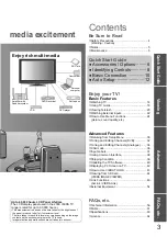 Preview for 3 page of Panasonic TX-L32S10E Operating Instructions Manual