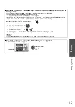 Preview for 19 page of Panasonic TX-L32S10E Operating Instructions Manual