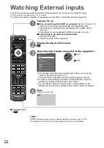 Preview for 22 page of Panasonic TX-L32S10E Operating Instructions Manual