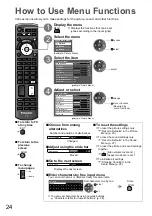 Preview for 24 page of Panasonic TX-L32S10E Operating Instructions Manual