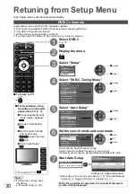 Preview for 30 page of Panasonic TX-L32S10E Operating Instructions Manual