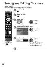 Preview for 34 page of Panasonic TX-L32S10E Operating Instructions Manual