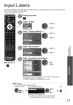 Preview for 37 page of Panasonic TX-L32S10E Operating Instructions Manual