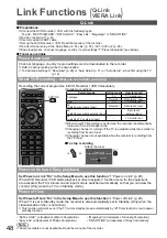 Preview for 48 page of Panasonic TX-L32S10E Operating Instructions Manual