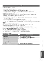 Preview for 57 page of Panasonic TX-L32S10E Operating Instructions Manual