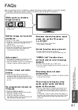 Preview for 61 page of Panasonic TX-L32S10E Operating Instructions Manual