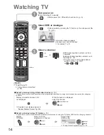 Preview for 14 page of Panasonic TX-L32X20B Operating Instructions Manual