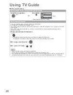 Preview for 20 page of Panasonic TX-L32X20B Operating Instructions Manual