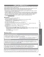 Preview for 55 page of Panasonic TX-L32X20B Operating Instructions Manual