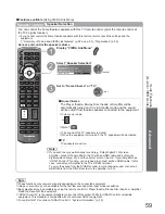 Preview for 59 page of Panasonic TX-L32X20B Operating Instructions Manual