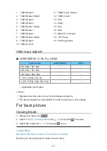 Preview for 27 page of Panasonic TX-LR32E6 User Manual