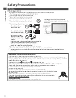 Preview for 4 page of Panasonic TX-P42C3B Operating Instructions Manual