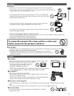 Preview for 5 page of Panasonic TX-P42C3B Operating Instructions Manual