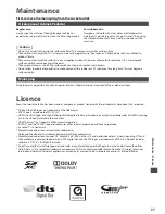 Preview for 77 page of Panasonic TX-P42C3B Operating Instructions Manual