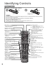 Preview for 8 page of Panasonic TX-P42G20B Operating Instructions Manual