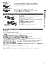 Preview for 7 page of Panasonic TX-P42GT50E Operating Instructions Manual