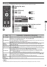 Preview for 35 page of Panasonic TX-P42GT50E Operating Instructions Manual